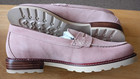 Samuel Hubbard Pink Suede Lug Sole LOAFERS ~ Ladies 9.5 Tailored Traveler - NIB — photo 4