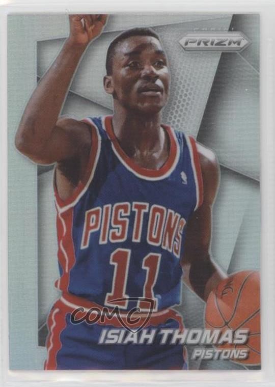 2014-15 Panini Prizm Silver Prizm Isiah Thomas #162 HOF w8t