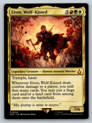 #ad Eivor Wolf Kissed Universes Beyond: Assassin#x27;s Creed Regular $1.99