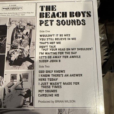 Beach Boys Pet Sounds Zoetrope 180g LP Vinyl 60th Anniversary