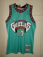 Men's Mike Bibby 1998-99 Mitchell & Ness Vancouver Grizzlies HWC Swingman Jersey