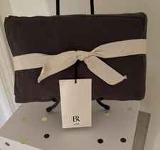 Banana Republic Home- 2 Fine Linen Euro Shams Thunder- New with tags