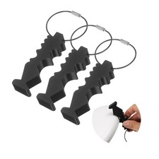 Repair Tool for Disc Golf, Disc Golf Edge Maintenance Tool 6.3" & 3 Pcs & Black
