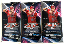 2019 TOPPS FIRE BASEBALL FAT PACKS ( 3 PKS )