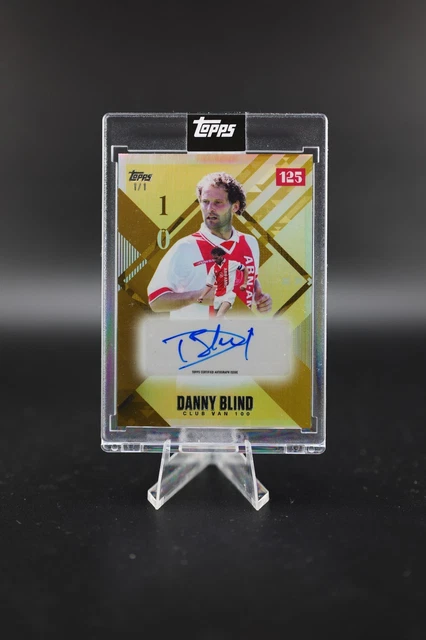 Topps AFC Ajax 125th Anniversary | Danny Blind | 1/1 One of One Auto