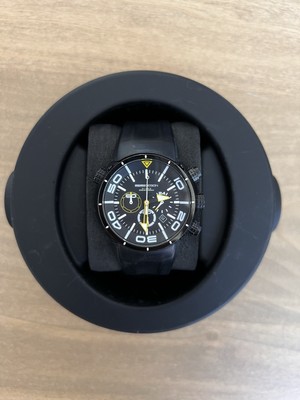 時計 momo Momo Design Diver Pro Chronograph Watch Stainless Steel Black