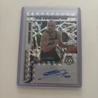 2021 Panini Mosaic Autographs  Manu Ginobili Auto Spurs Silver Prizm