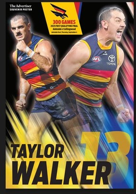 Taylor walker adelaide crows afl football team player 590mm POSTER,1