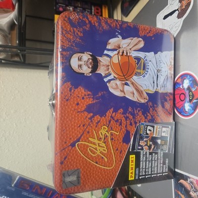 Stephen Curry Panini Basketball Lunch Box Tin New Sealed sealed, packs inside!!