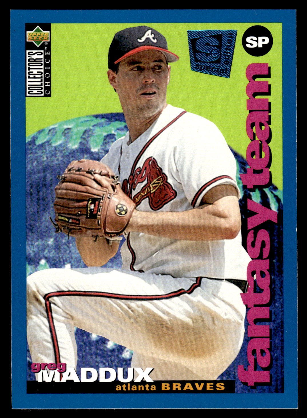 1995 Collector's Choice SE #249 Greg Maddux  Baseball