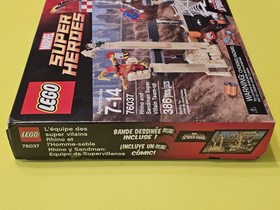 LEGO Marvel Rhino SUPER HEROES SPIDERMAN 76037 RARE LIMITED RETIRED HARD TO FIND