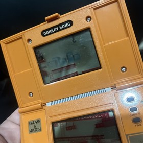 Nintendo Donkey Kong Game And Watch 1982 DK-52 Multi Screen  WORKS 