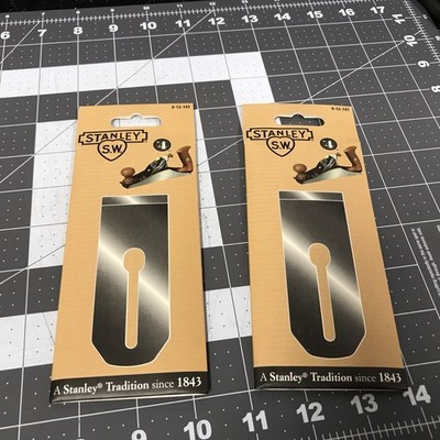 Stanley Tools 0-12-141 Block Plane Iron Cutter(Lot Of 2)(LXF3D)