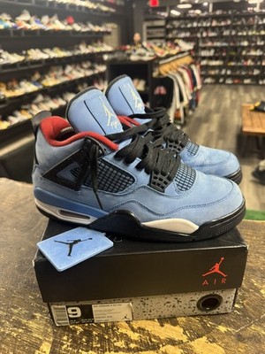 2018 Travis Scott Jordan 4 Cactus Jack , Size 9 Men With Box