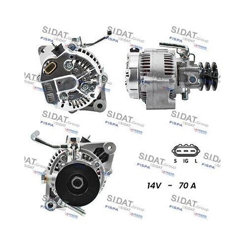 Alternateur Sidat A12DE0331A2 pièce auto système de charge 14V pour Toyota