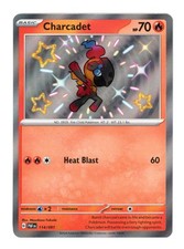 Charcadet 114/091 Shiny Rare Paldean Fates Pokemon Near Mint on eBay