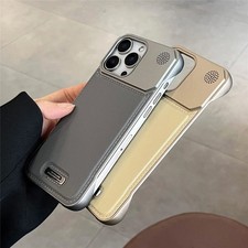 Magsafe Leather Armor Case For iPhone 17 16 15 14 13 12 11 Pro Max