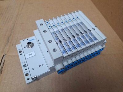 Festo Solenoid Valve Assembly Part No. 533347 (1) 533342 (7) | eBay