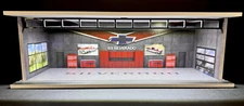 83 Silverado V2 Interior Garage Theme 1/64 Scale Garage Diorama w/ LED Lighting