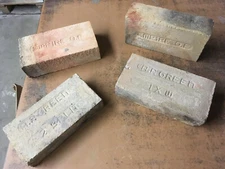 Insulating Firebrick 9x4.5x2.5" Thermal Refractory Kiln Oven Ceramic — 3 Bricks