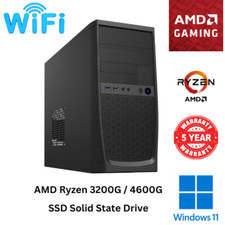 Computer PC home AMD Ryzen 3/5 32GBRAM 1TB SSD Office WIFI Windows 11 Pro E