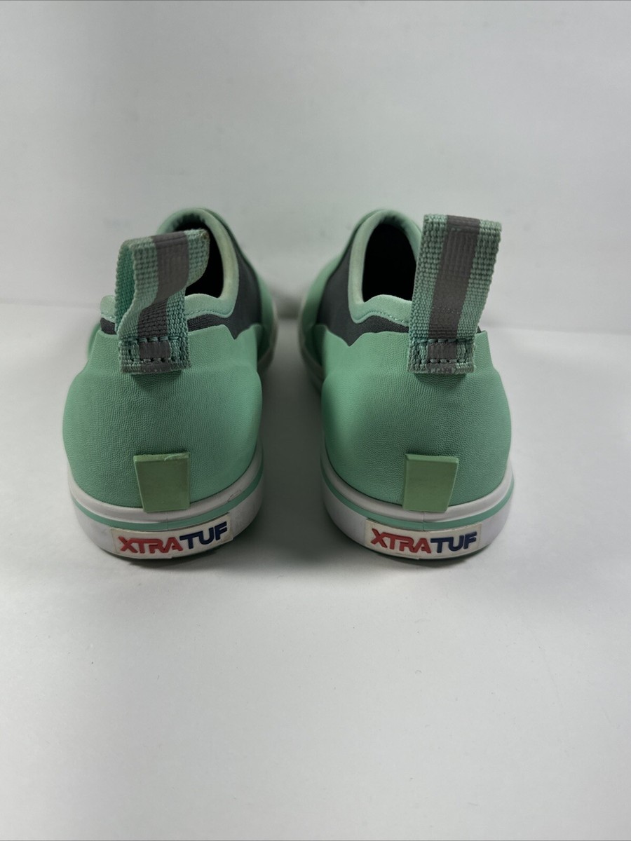 やーだょっ！プルーフ　Yaadayo! PROOF XTRATUF Sz 6 M Women's Waterproof Non-Marking Slip-On Deck