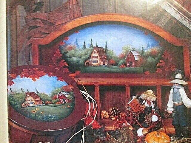 Seasons From Pumpkin Ridge Painting Book-Kresal Cotta Bear Teddy Baltimore Mall SALENEW very popular!
