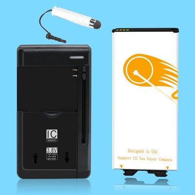 5420mAh Rechargeable Battery Travel Wall Charger Stylus for Tracfone LG G5 RS988