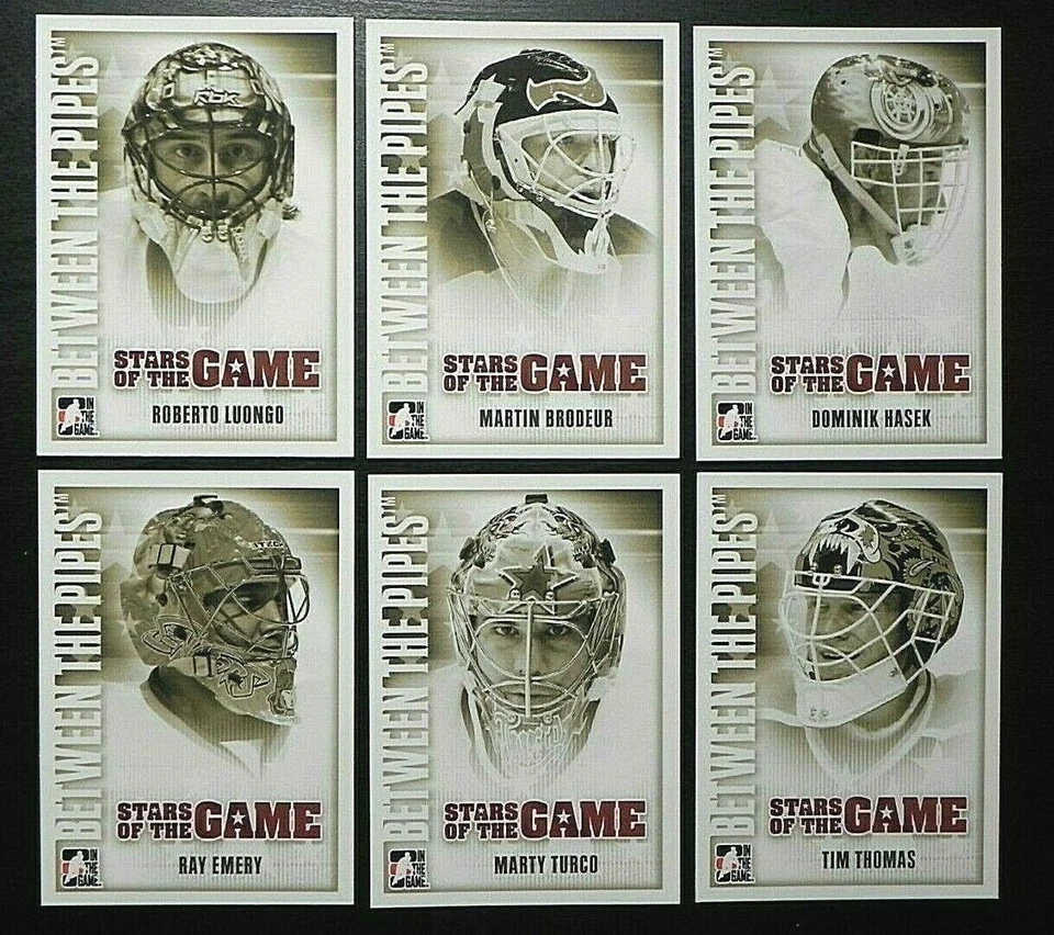 2007-08 07/08 ITG In The Game Between The Pipes Base #1 - #100 GOALIES U Pick - Image 2 of 4