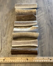 ONE SPLIT ELK ANTLER PREMIUM CHEW (4-6") **OREGON ANTLER WORKS**