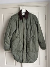 Alex Mill Quinn Corduroy-trimmed Quilted Cotton-blend Jacket - Size Xs