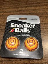 Sneaker Balls Tie Dye Shoe Freshener - Yellow/Orange/Purple NEW Fresh  Clean