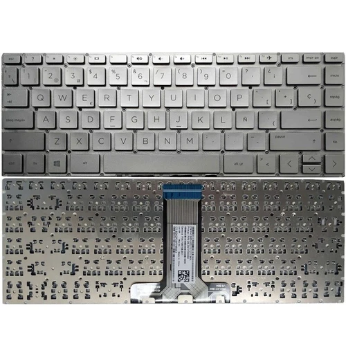 Spanisch/Latein Tastatur für HP 14-CF 14-DF 14-DK 14S-DK 14S-CF 240 G8 340 348 G7 - Bild 7 von 8