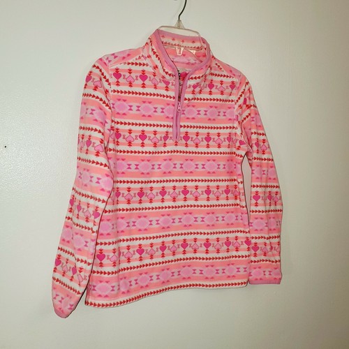 Giacca in pile Oshkosh B'Gosh bambina 12 cuori rosa carina - Foto 2 di 6