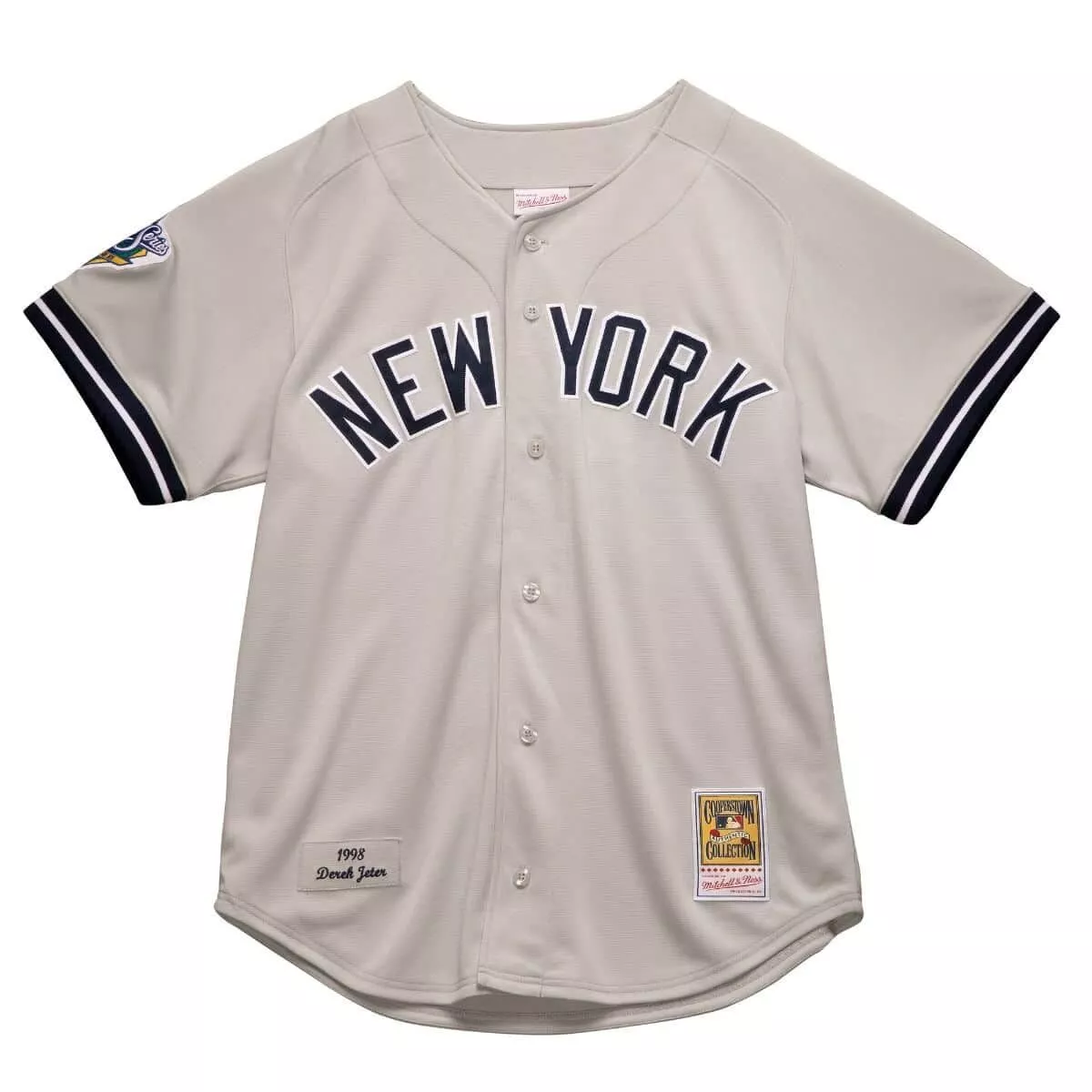 Mens Mitchell Ness MLB AUTHENTIC JERSEY NY YANKEES 1998 DEREK