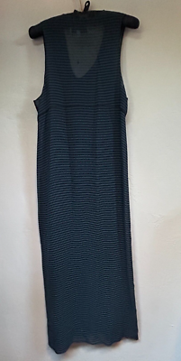 Victoria Falls by Rena Gill Womens Small Striped Sleeveless Maxi Dress Sheer | eBay Victoria Falls by Rena Gill Womens Small Striped Sleeveless Maxi Dress Sheer | eBay