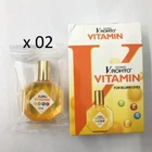 02 x NEW V.Rohto VITAMIN Eye Drops, bottle of 12ml, For BLURRY Eyes, Mentholatum