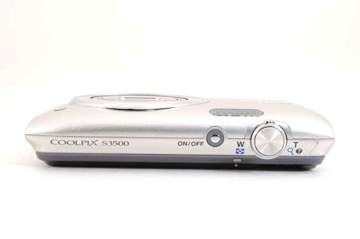 Buy Nikon COOLPIX S3500 20.1MP Digital Camera - Silver