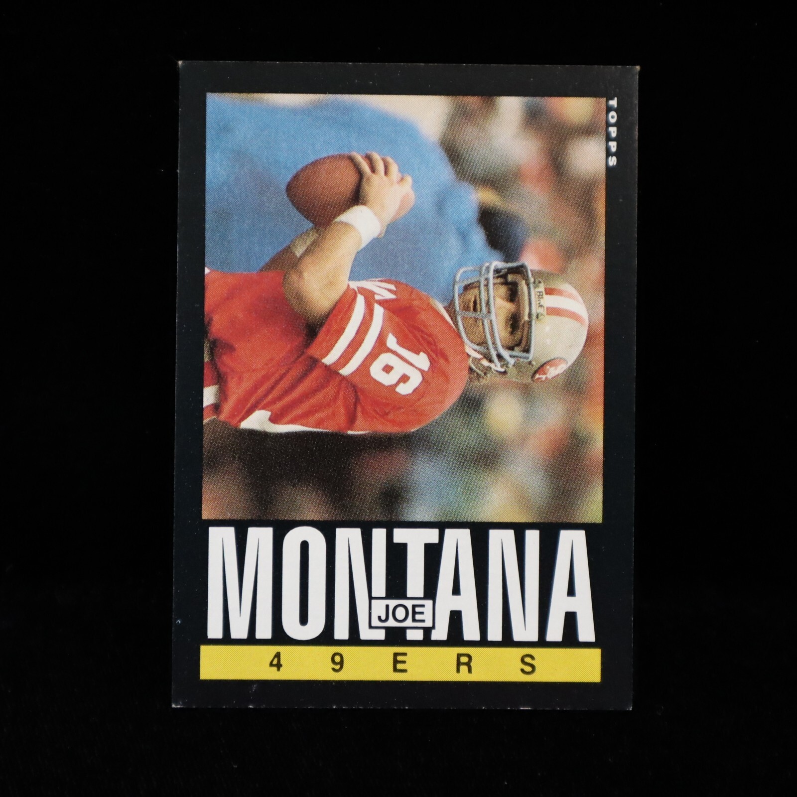 1985 Joe Montana San Francisco 49ers Topps #157 (C)
