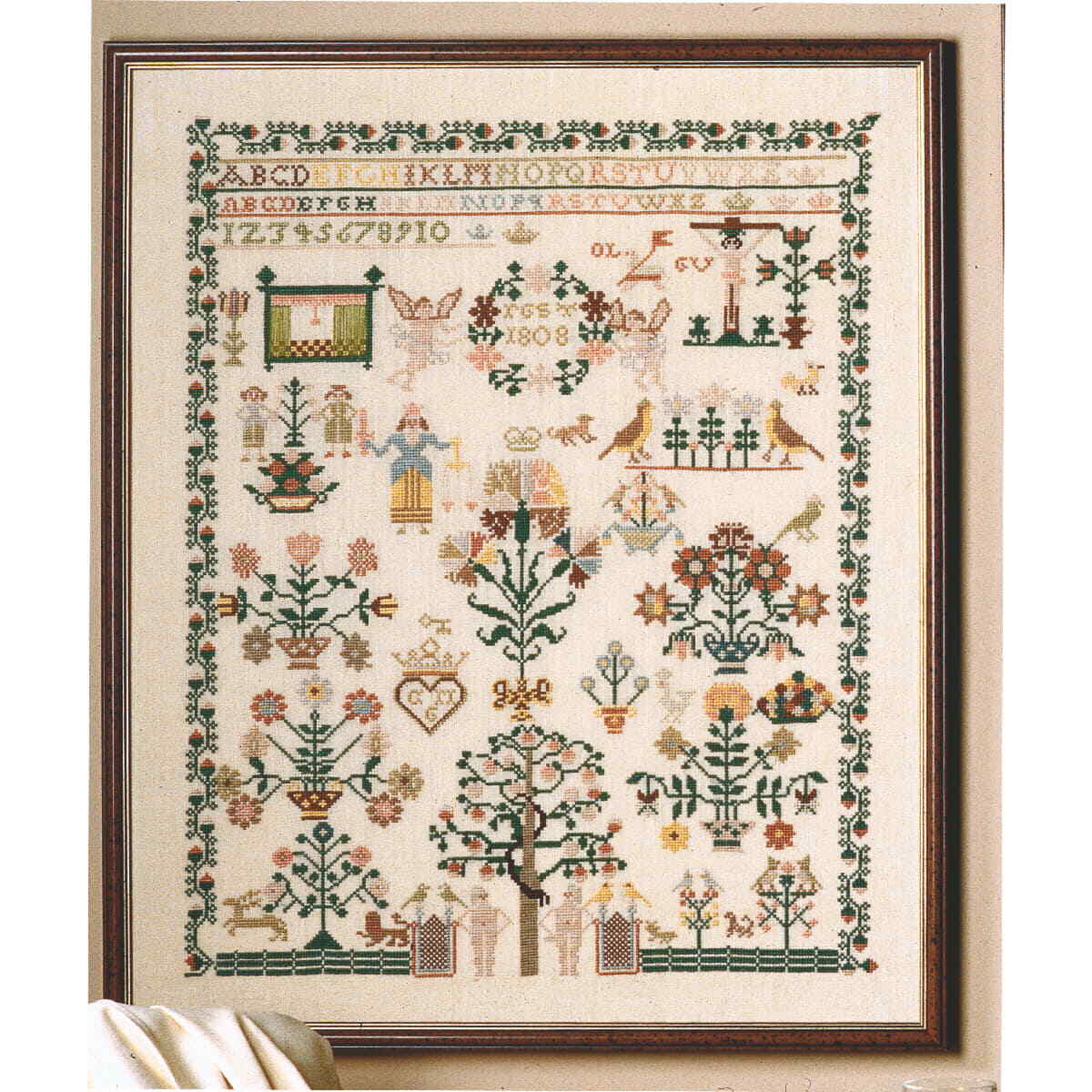 Permin counted cross stitch kit "Celle", 37x46cm, DIY, 393050