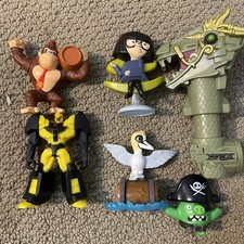 Lot Of 6 Various Mc Donald  s Meal Toys Ninjago Transformers Incredibles See Pics