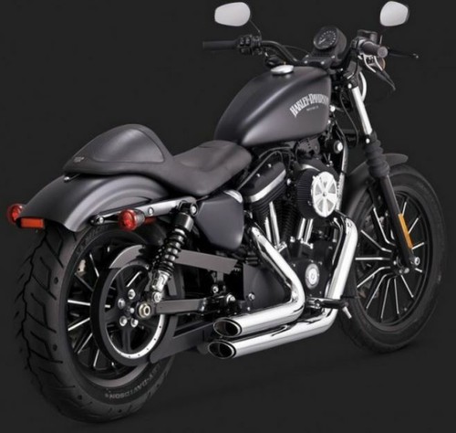 MARMITTE SPORTSTER 883 1200 CROMATE HARLEY DAVIDSON IRON FORTY EIGHT  SUPERLOW 72 | eBay