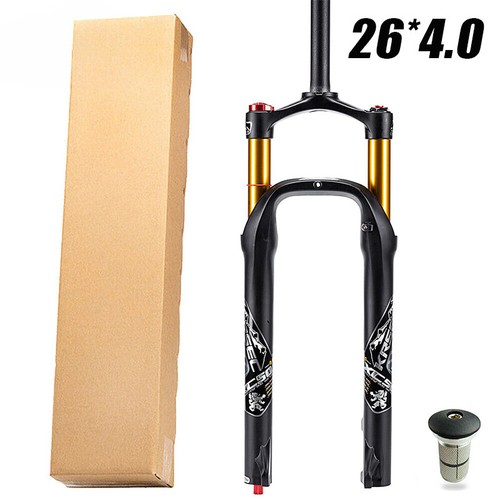 26 Inch MTB Snow Bike Suspension Fork Rebound Adjustment MTB Bike Fat Air Fork