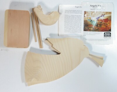 Angels Better Homes and Gardens Christmas wood painting crafting kit 1995