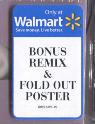 4 BONUS TRACKS--- ARIANA GRANDE My Everything WALMART CD Wayne G