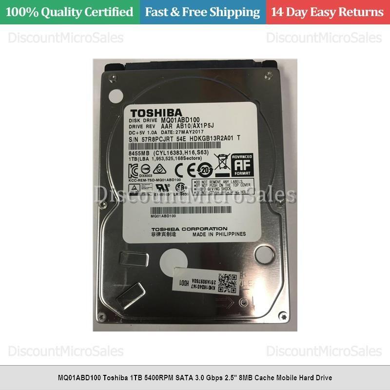 Toshiba 640GB 5400 RPM LAPTOP 2.5" SATA MK6476GSX PS3 PS4 9.5mm Hard Drive 5052179262357 - Foto 11