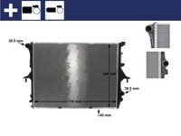 Mahle KüHler WasserküHler FüR VW Touareg Audi Q7 Cayenne 7LA 7L6 7L7 4LB 955