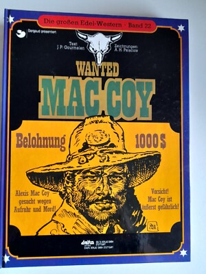 MAC COY Edel-Western Band 22: ''Wanted Mac Coy'', Delta Verlag Hardcover