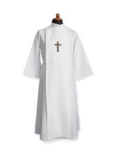 TUNICA PRIMA COMUNIONE COMPLETA DI SCAPOLARE STACCABILE MOD. T-006