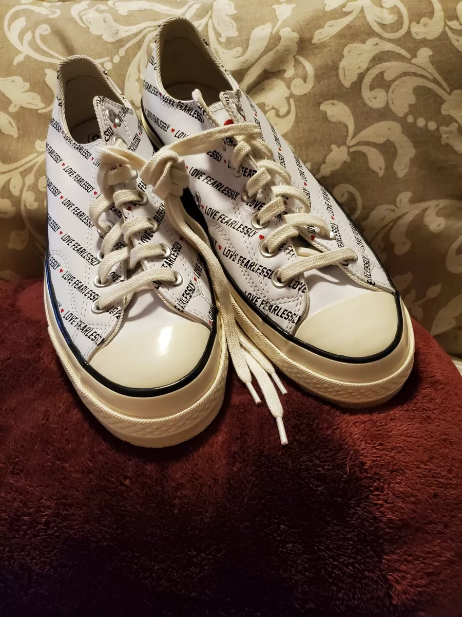 NEW Converse Women's Chuck Taylor 70 LOVE Fearlessly Low Size M 9/W11